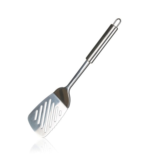 obracečka s otvory 34x8cm AZORA nerez