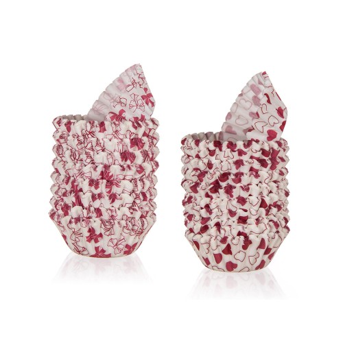 košíček cukrářský 5,5x1,7cm (200ks) LOVE