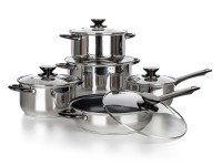 sada nádobí 10díl. nerez SWING Black