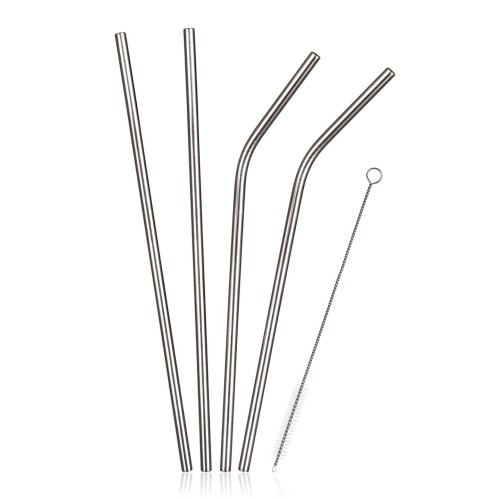 brčka nerez 21,5cm (4ks) + kartáček na čištění