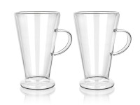 hrnek 400ml dvoustěnný DOBLO skleněný (2ks)