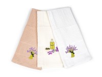 utěrka kuchyňská LAVENDER 45x70cm BA mix barev (3ks)