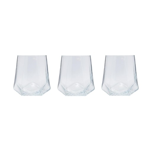 sklenice 400ml VALERIA nízká (3ks)