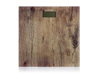 váha osobní 150kg digitální PU-005W dekor dřevo