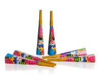 trubka 19cm papír (6ks) MY PARTY