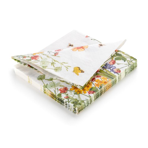 ubrousky 33x33cm MEADOW 3vrstvé (20ks)