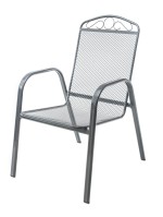 židle zahradní ocel