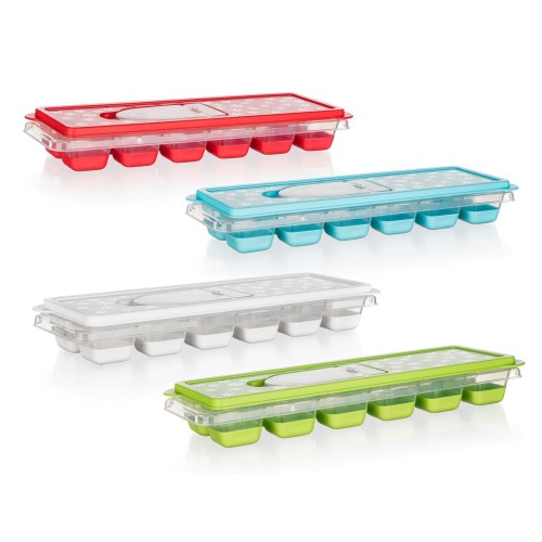 forma na led kostky (12x) 26,5x9x3,5cm PH s víčkem mix barev CULINARIA