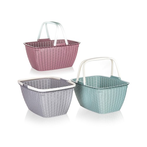 košík nákupní ACASSA 44x32x22cm PH mix barev