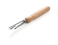 škrabka 16,3cm BRILLANTE nerez, rukojeť dřev.