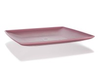 talíř dezertní 19x19cm PH RŮŽ tm. CULINARIA