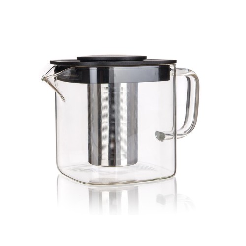 konvice KIRSTY 0,75l skl.se sítkem, víčko PH, rukojeť skl.