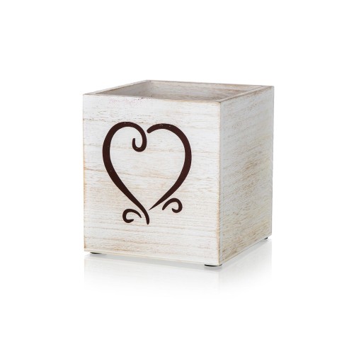 krabička dekorační HEART 13x13x14cm