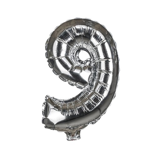 balónek nafukovací č.9, 30cm, folie MY PARTY