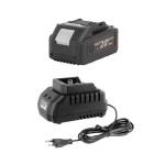 Sada svářecí poloautomatický invertor SPI-320 s aku úhlovou bruskou PGA22-1B-C + svařovací drát FW81 | SSPI-320/PGA22-1B