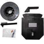 Sada svářecí poloautomatický invertor SPI-320 s úhlovou bruskou PW2450 + drát FW81 + kukla + magnet | SSPI-320/PW2450/SPH90