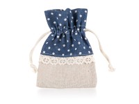 pytlík dekorativní 10x13cm DOTS bavlna MO