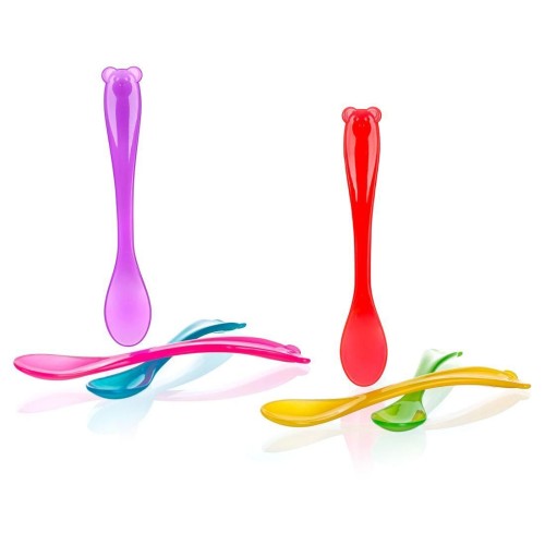 lžička dětská 4KIDS 13,5cm PH mix barev (3ks)