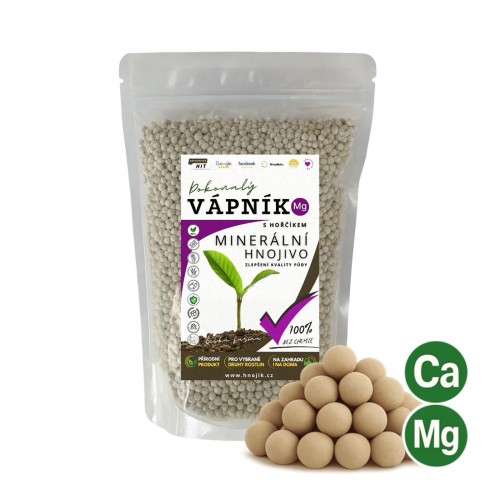 hnojivo vápník s hořčíkem 2,5kg HNOJÍK