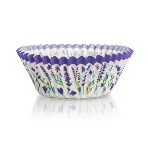 košíček cukrářský 11,5x3cm papírový (60ks) LAVENDER