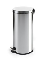 koš odpadkový nášlapný TWIZ 30l kulatý nerez, s vložkou PH