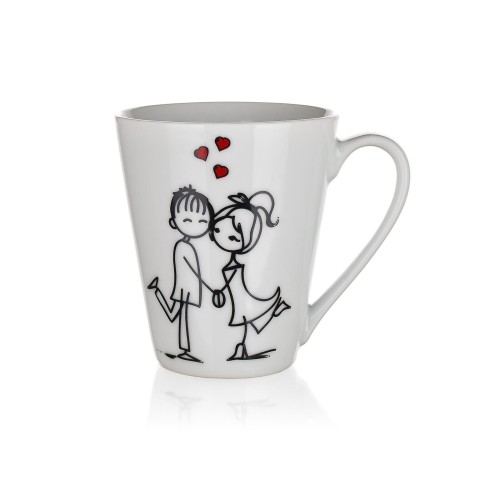 hrnek 330ml LOVE keramický mix dekorů