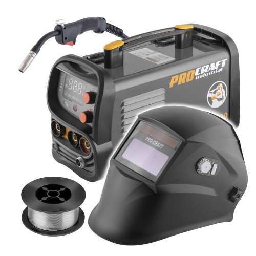 Sada kombinovaná svářečka SPI-290 + svařovací drát FW81 + kukla svářečská | SSPI-290/FW81/SHP