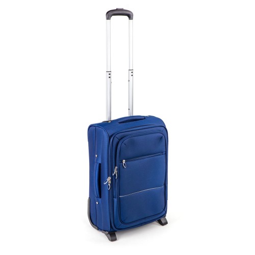 Kufr cestovní textilní, malý - 20'', modrý