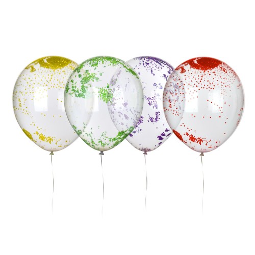 balónky nafukovací 30cm KULIČKY latex (10ks) MY PARTY