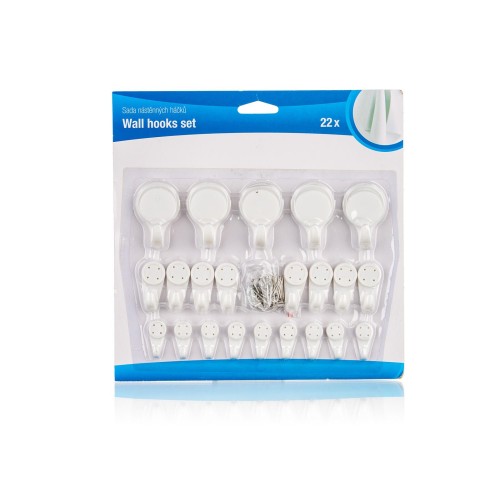 háček nástěnný sada 22díl. PH