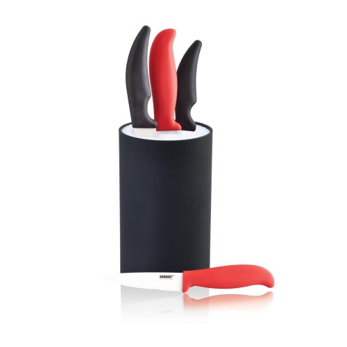 stojan na nože pr.11cm, v.18cm PH+PH štětiny CULINARIA Black