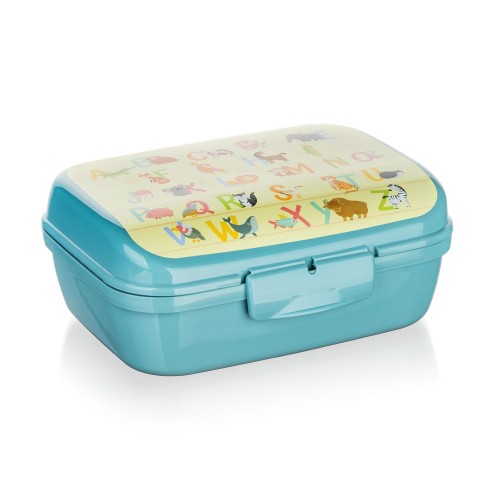 box svačinový 16x12x6,5cm LETTERS s klick uz. PH