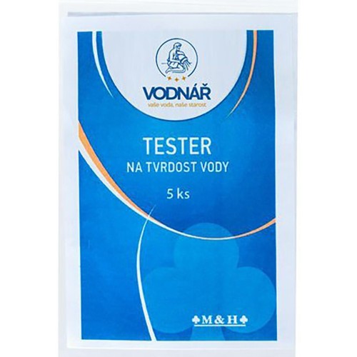 tester na tvrdost vody (5ks) VODNÁŘ