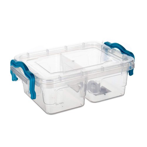 dóza GEMA dělená obdél. 0,25+0,25l, PH TRA/TYRK madla