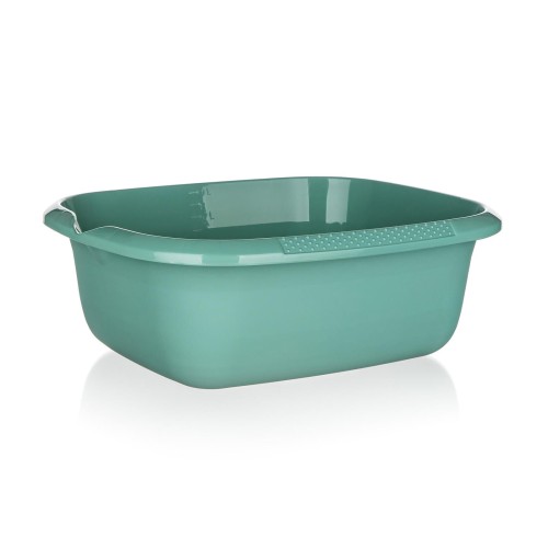 umyvadlo čtverec 34x34x12,5cm, 9l, s výlevkou PH ZE