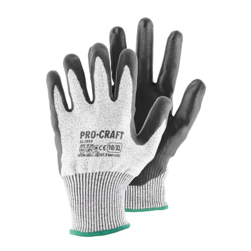 Pracovní rukavice nitrilové odolné proti proříznutí, M Procraft GL-CN8 | GL-CN8