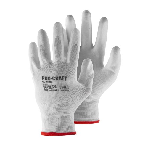 Pracovní rukavice máčené v polyuretanu, L Procraft GL-WPU9 | GL-WPU9
