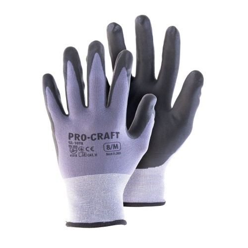 Pracovní rukavice dotykové, M Procraft GL-10T8 | GL-10T8