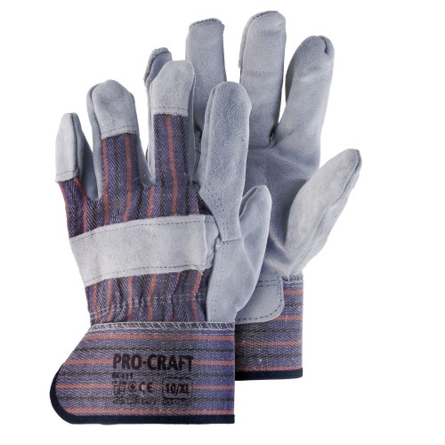 Pracovní rukavice kombinované kožené, XL Procraft GL-L11 | GL-L11
