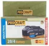 Sada aku rázový utahovák Procraft Industrial IW550A  + baterie 20/4 Industrial a nabíječka C20/2 | SIW550Abb/20-4indu/C20-2