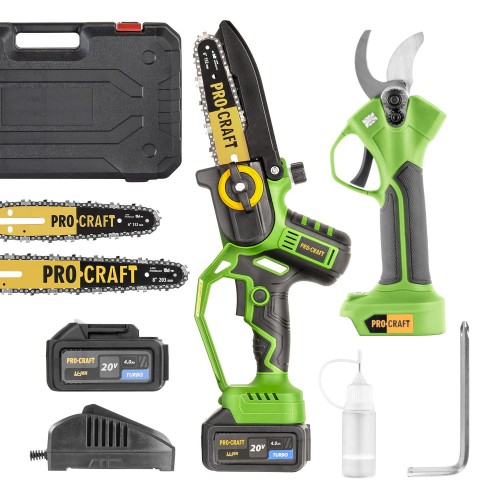 Sada aku ruční pilka PKA32Li a nůžky na větve ES22Libb | SPKA32Li/ES22Libb