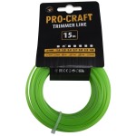 Struna (2mm) (15 m) hvězda pro křovinořez Procraft ZI-2/15 | ZI-2/15