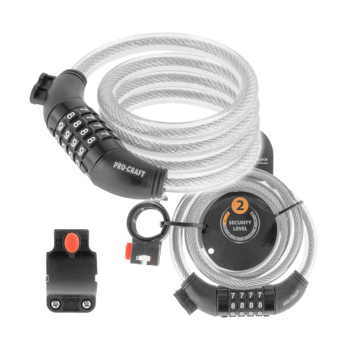 Kódový zámek na kolo Procraft SC1200.12C | SC1200.12C