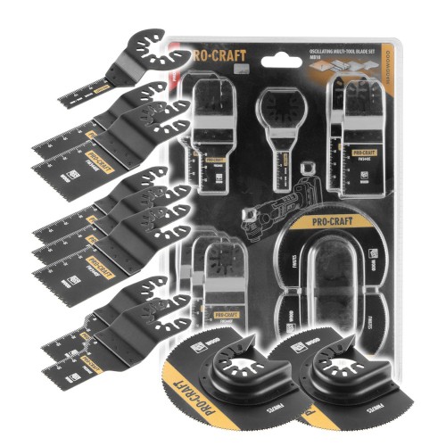 Sada nástavců pro multifunkční oscilační brusku Procraft MB10 | MB10