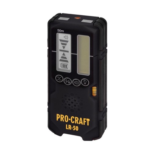 Laserový přijímač Procraft LR-50 pro zelený i červený paprsek | LR-50