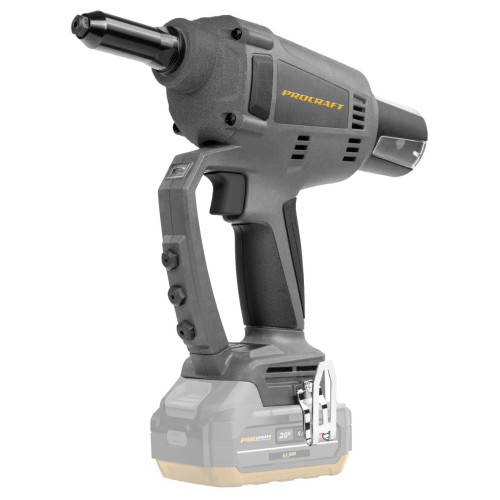 Aku nýtovací pistole Procraft Industrial CRG20Abb-C (bez baterie a nabíječky) | CRG20A-BB-C