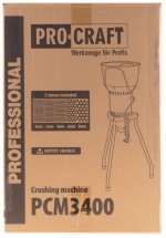 Elektrický šrotovník na obilí Procraft PCM3400 | PCM3400