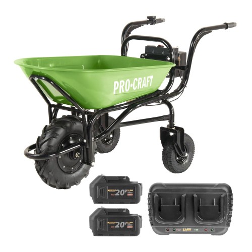 Sada aku kolečka PWB270 s dvěma bateriemi 20/4 a nabíječkou | SPWB270/2X20-4/20-2