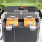 Sada aku kolečka PWB270 s dvěma bateriemi 20/4 a nabíječkou | SPWB270/2X20-4/20-2