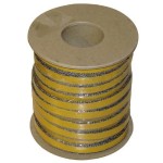 šňůra izolační   8x2mm (500°C) lepicí  (25m)